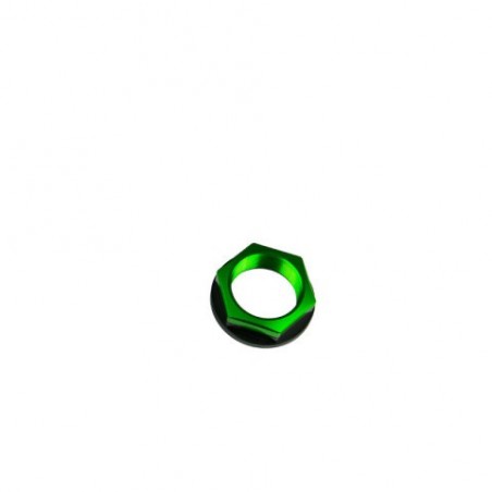 Ghiera sterzo aperta ACCOSSATO M28x1 SA001 Verde YAMAHA 1000 MT-10 17 mm 17