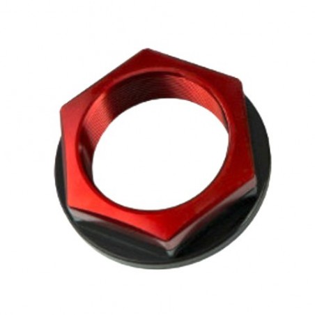 Ghiera sterzo aperta ACCOSSATO M24x1 SA005 Rosso HONDA 1000 CB 08 17