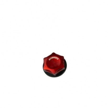Ghiera sterzo chiusa ACCOSSATO M28x1 SC001 Rosso YAMAHA 500 XP T-MAX 08 11