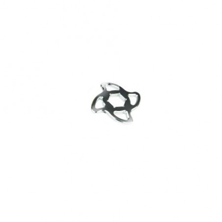 Ghiere precarico forcella ACCOSSATO 14 mm AD014 Argento DUCATI 1260 MULTISTRADA 1260 18 20