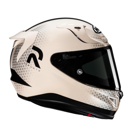 Casco Helm Casque Helmet HJC RPHA 12 ENOTH MC9 BIANCO PANNA NERO Integrale