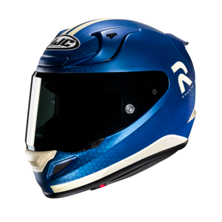 Casco Helm Casque Helmet HJC RPHA 12 ENOTH MC2SF BLU BIANCO Integrale