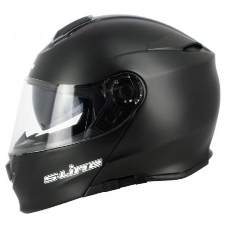 Casco Helmet Modulare Moto S-LINE S550 MATT BLACK NERO + PINLOCK