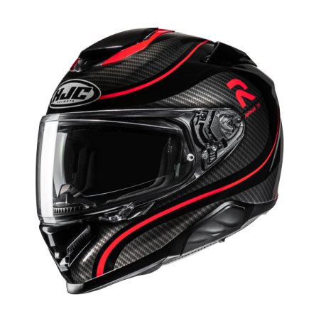 Casco Helm Casque Helmet HJC RPHA 71 CLETA NERO ROSSO MC1