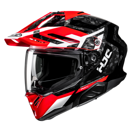 Casco Helm Casque Helmet Adventure HJC RPHA 60 DAKAR MC1 Nero Rosso
