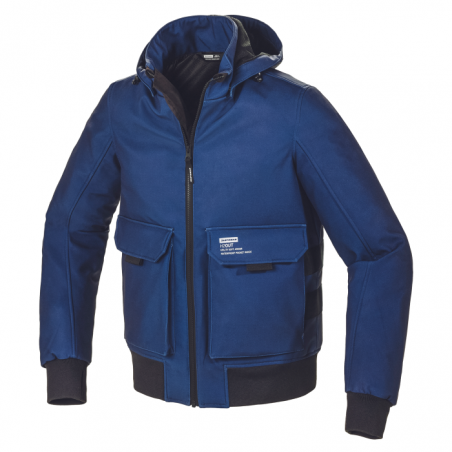 Giacca Jacket Blouson Chaqueta H2Out METROMOVER SPIDI Nero Blu UOMO D271-022