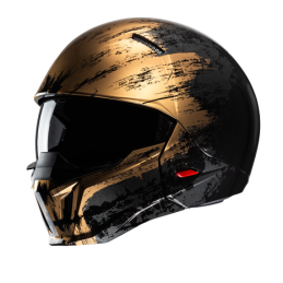 Casco Helmet Jet Mentoniera...