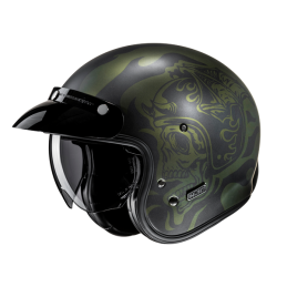Casco Helmet Jet visierino...