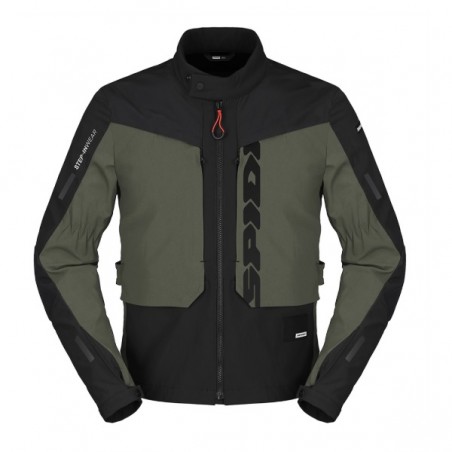 Giacca Jacket Blouson Chaqueta tessuto TERRAN SPIDI Militare UOMO T360-265