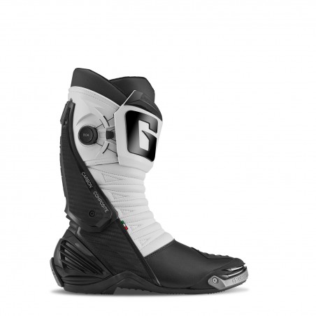 Stivali Moto Racing GAERNE GP1 LS nero bianco UOMO 2460-014 2460014